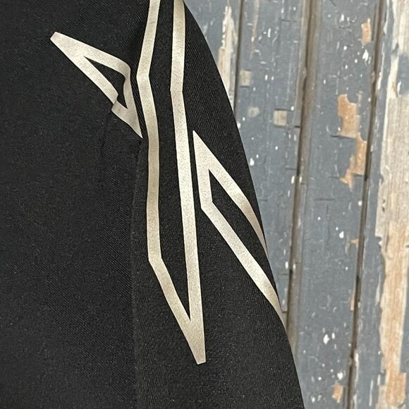 Hind 365 Run Long Sleeve Mock Turtleneck Fitted Black Stretch Mens Large - Picture 4 of 6